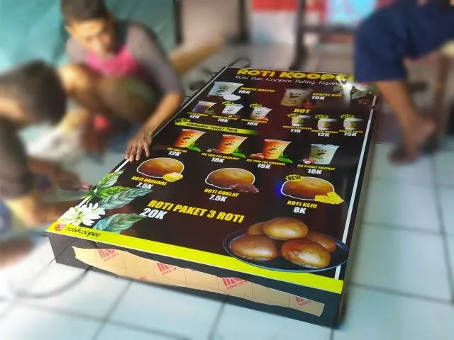 pembuatan neon box depok